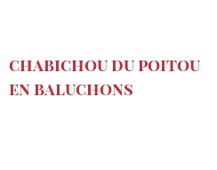 Recipe Chabichou du Poitou en baluchons